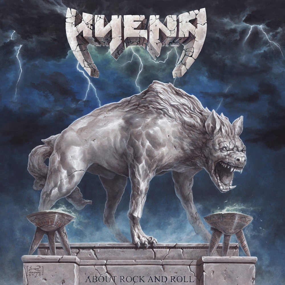 Hyena - About Rock and Roll (2025) Cover