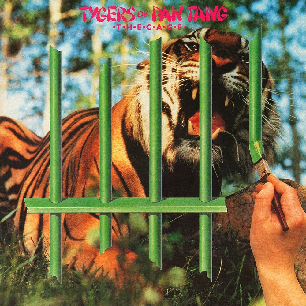 Tygers of Pan Tang - The Cage (1982) Cover