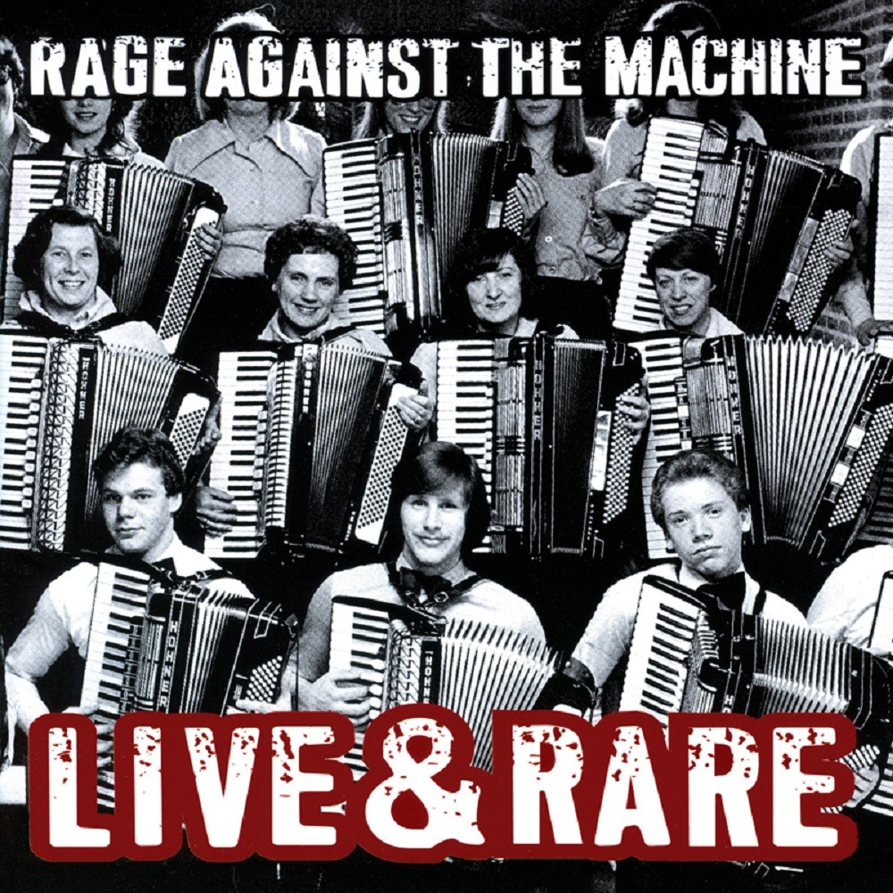 Rage Against the Machine - Live & Rare (1998) Cover