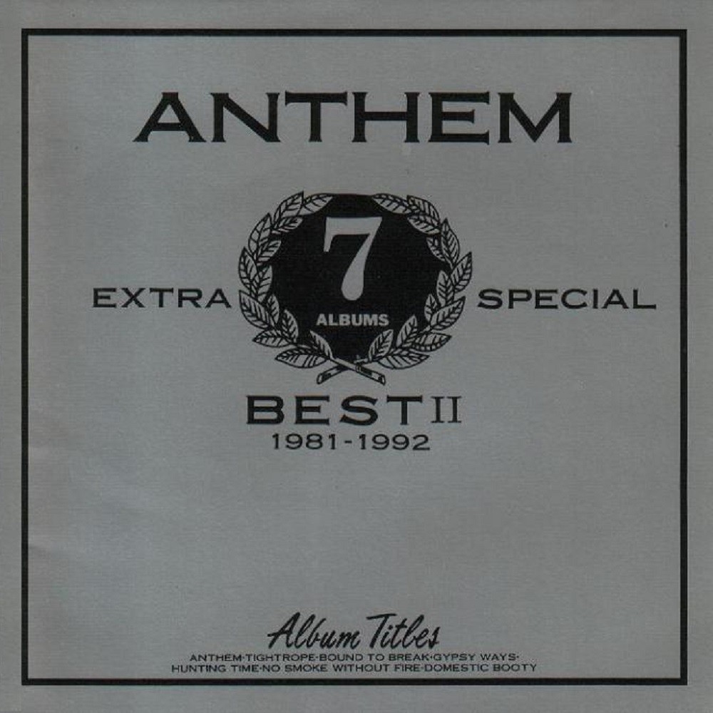 Anthem - Best II 1981-1992 (1992) Cover