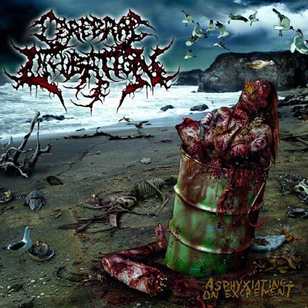 Cerebral Incubation - Asphyxiating on Excrement (2009) Cover