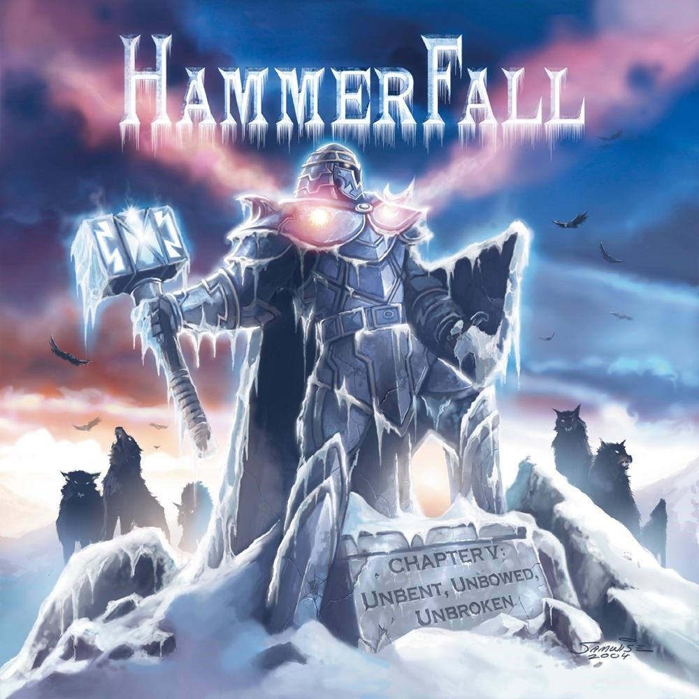 HammerFall - Chapter V: Unbent, Unbowed, Unbroken (2005) Cover