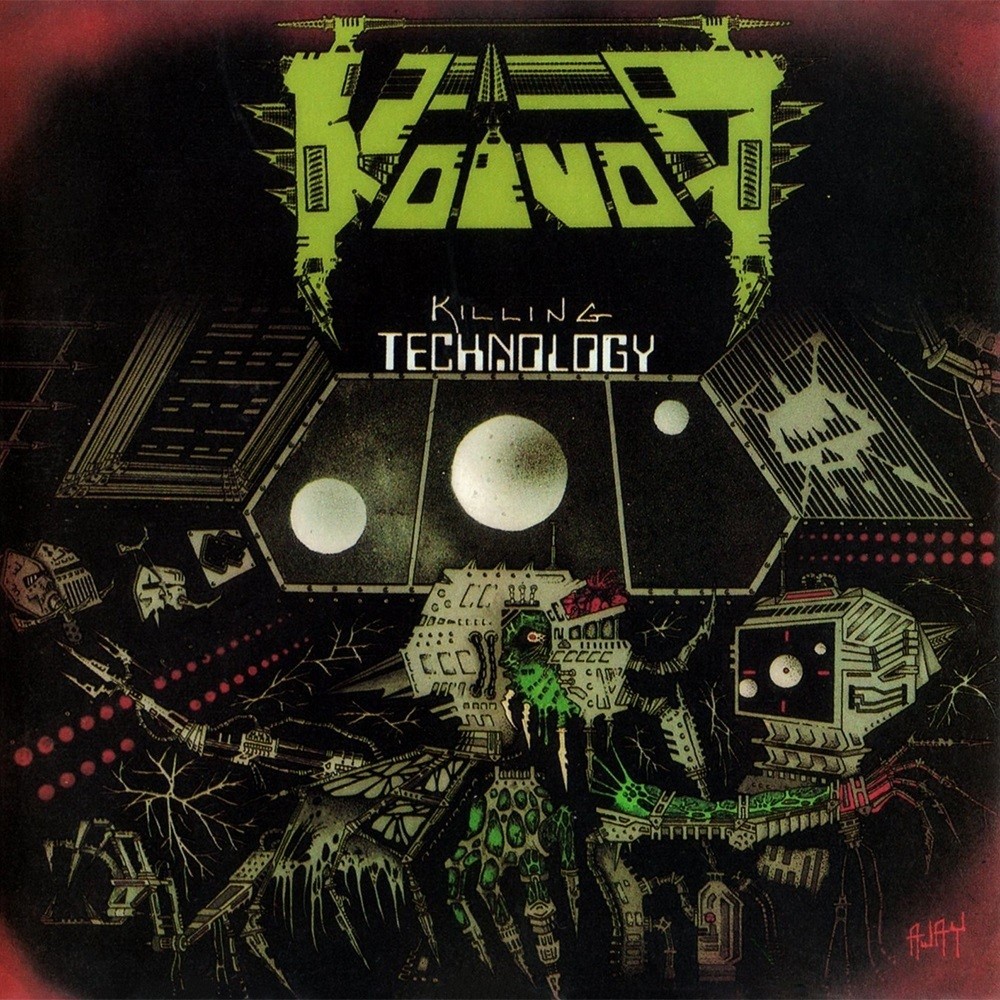 The Hall of Judgement: Voivod - Killing Technology Cover