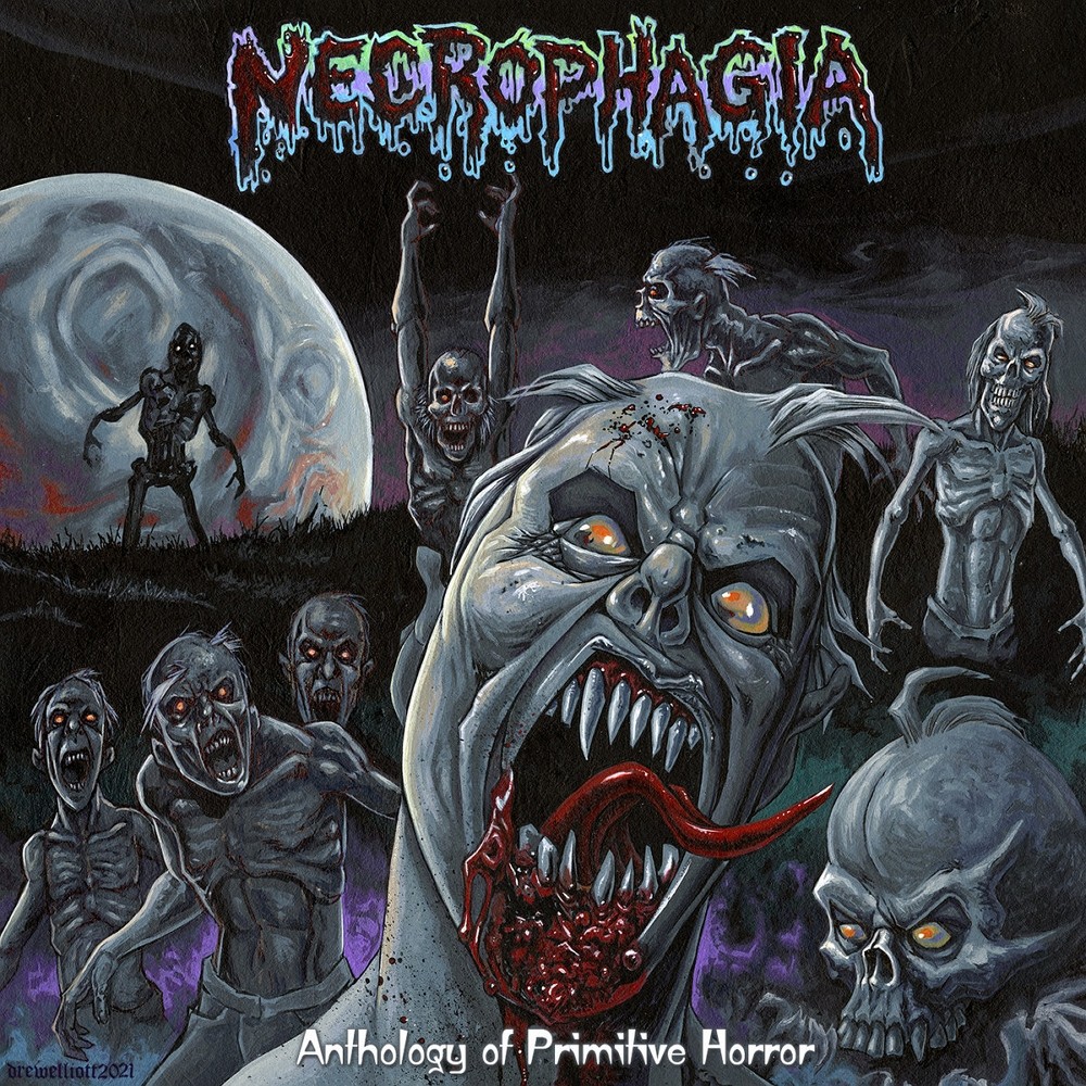 Necrophagia - Anthology of Primitive Horror (2022) Cover