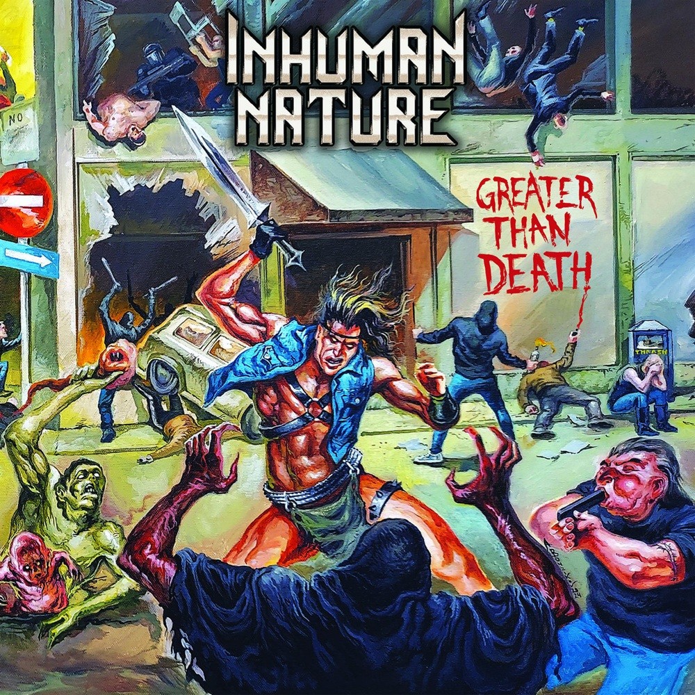 Inhuman Nature - Greater Than Death (2025) Cover