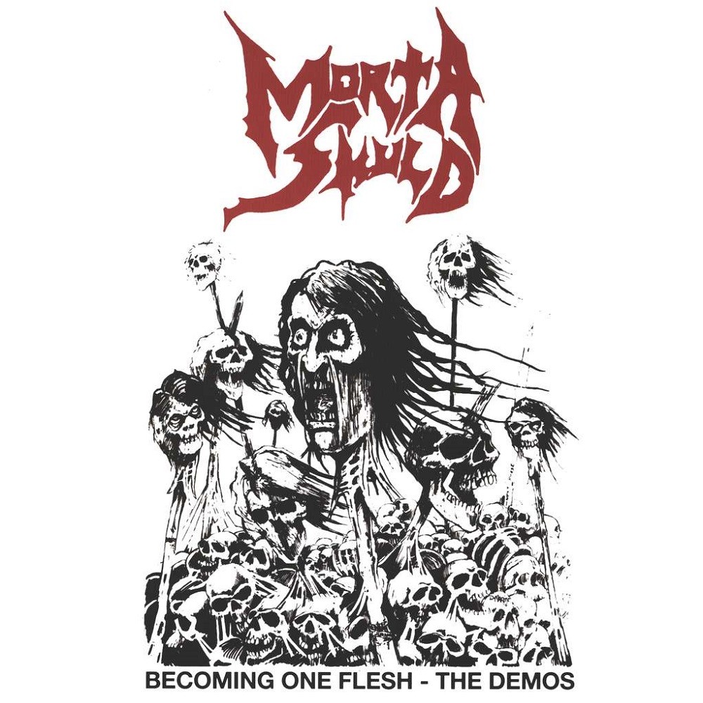 Morta Skuld - Becoming One Flesh - The Demos (2016) Cover