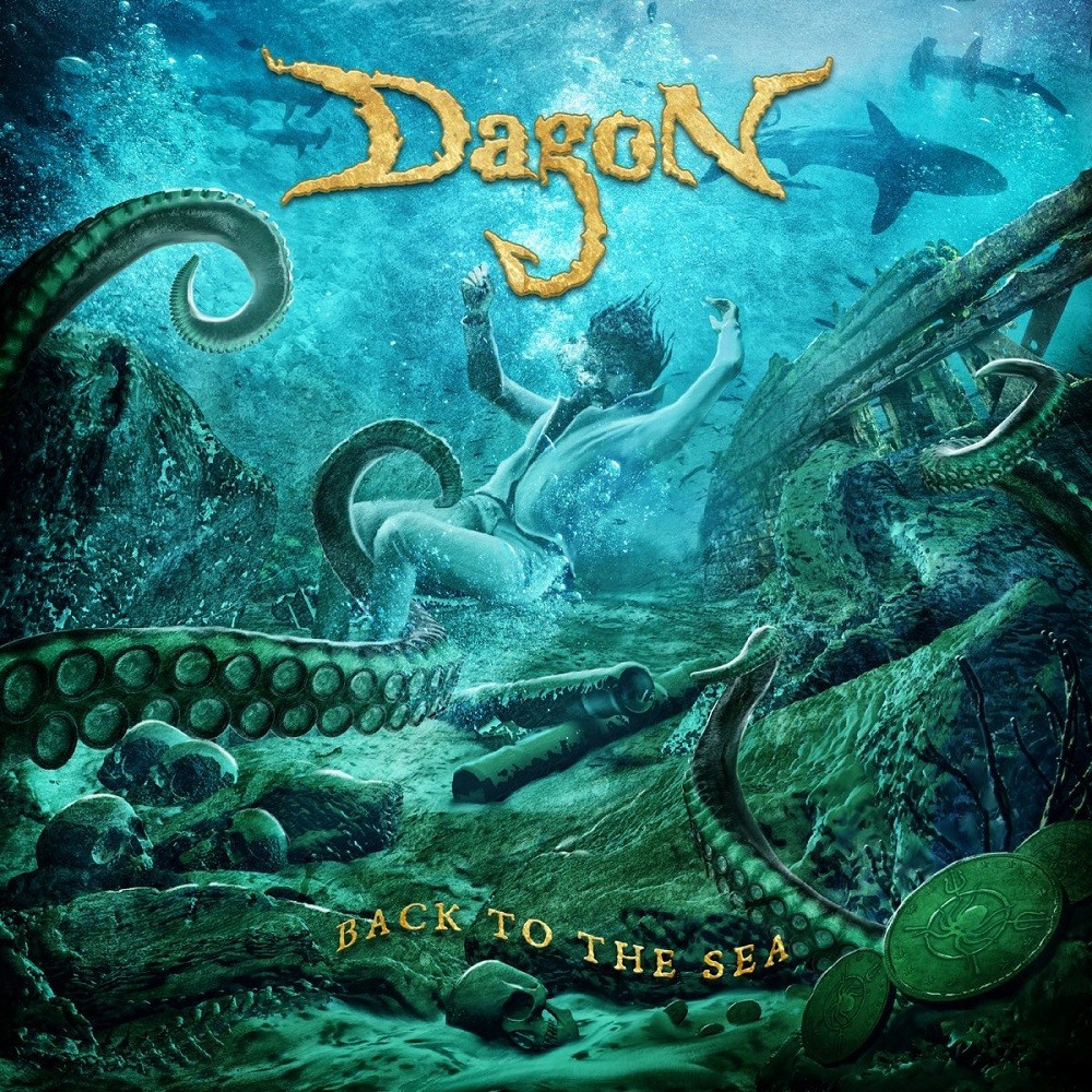 Dagon - Back to the Sea (2018) Cover