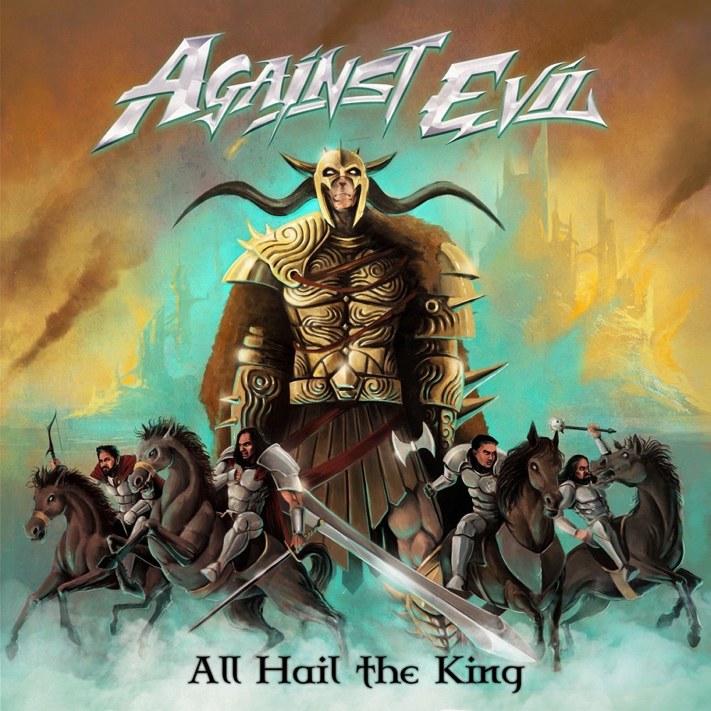 Against Evil - All Hail the King (2018) Cover