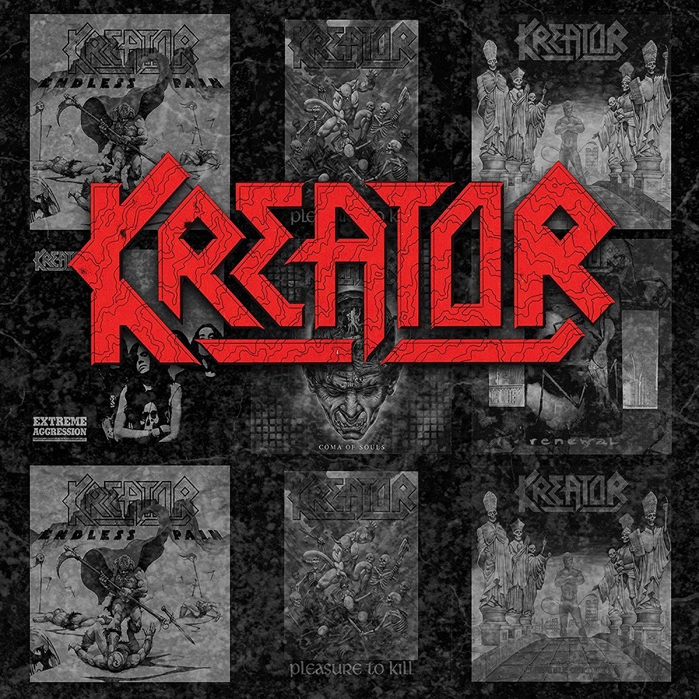 Kreator - Love Us or Hate Us - The Very Best of the Noise Years 1985-1992 (2016) Cover