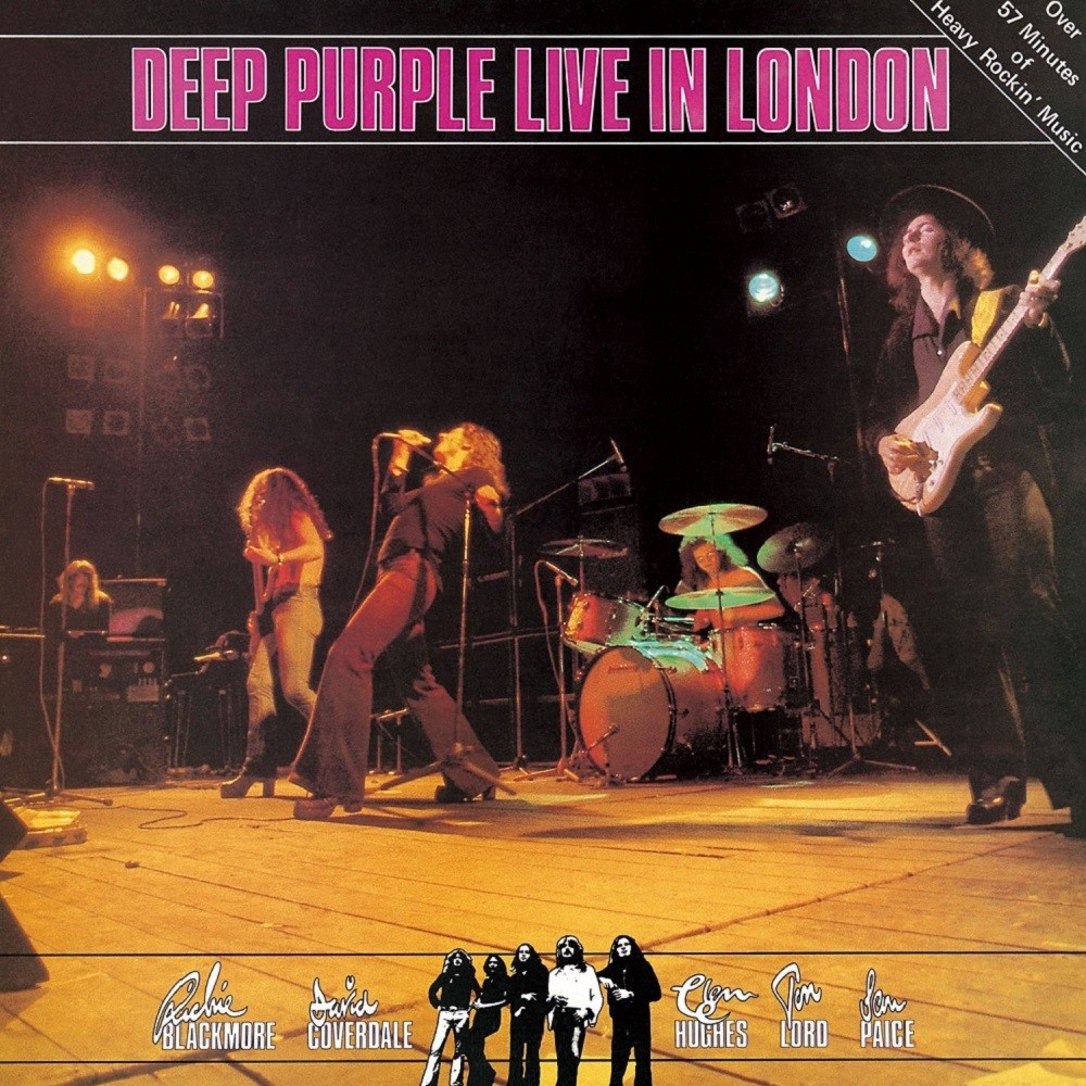 Deep Purple - Live in London (1982) Cover