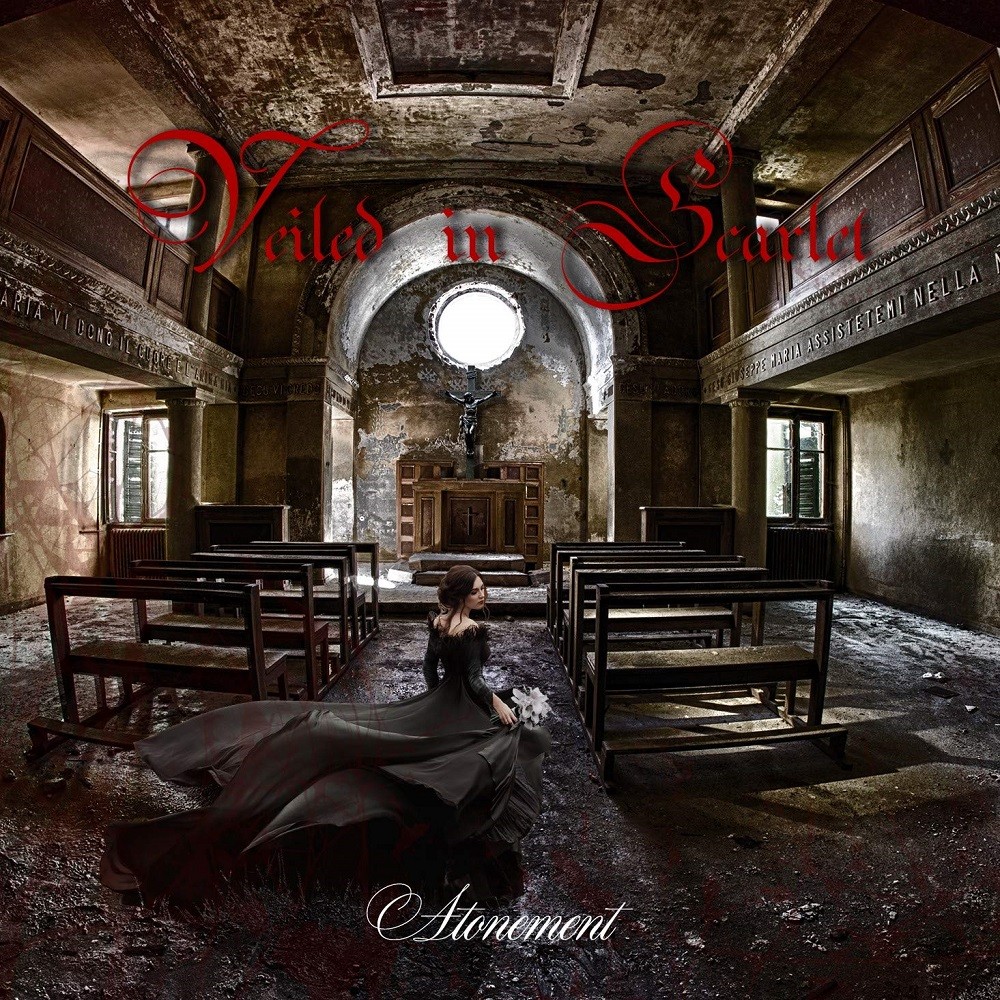 Veiled in Scarlet - Atonement (2018) Cover