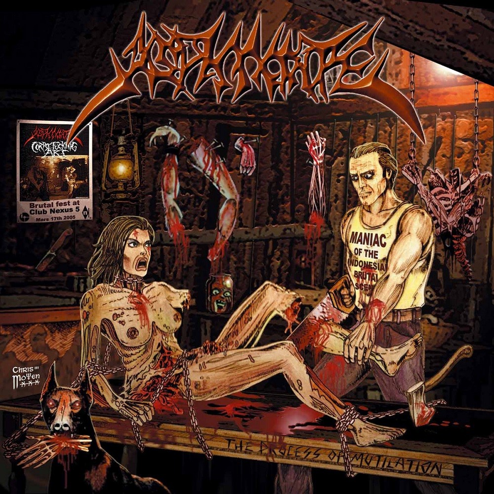 Asphyxiate - The Process of Mutilation (2003) Cover