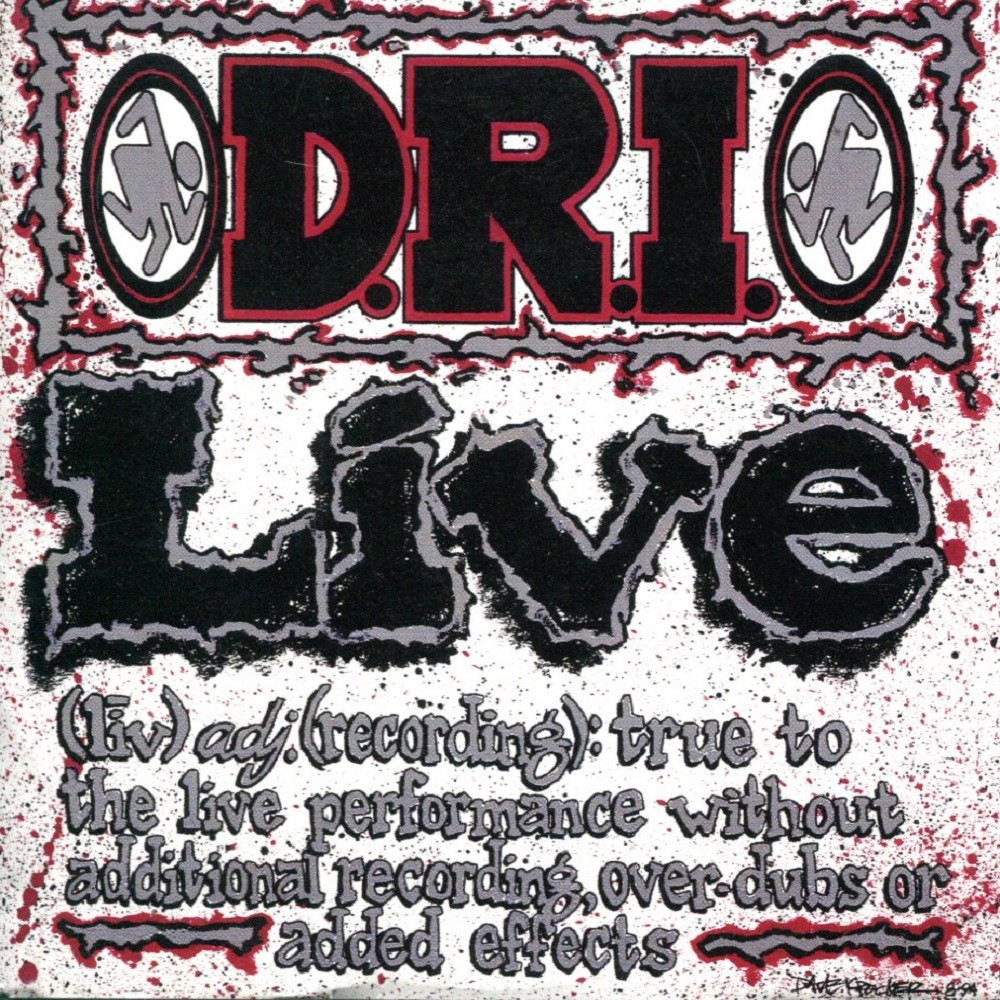 D.R.I. - Live (1994) Cover