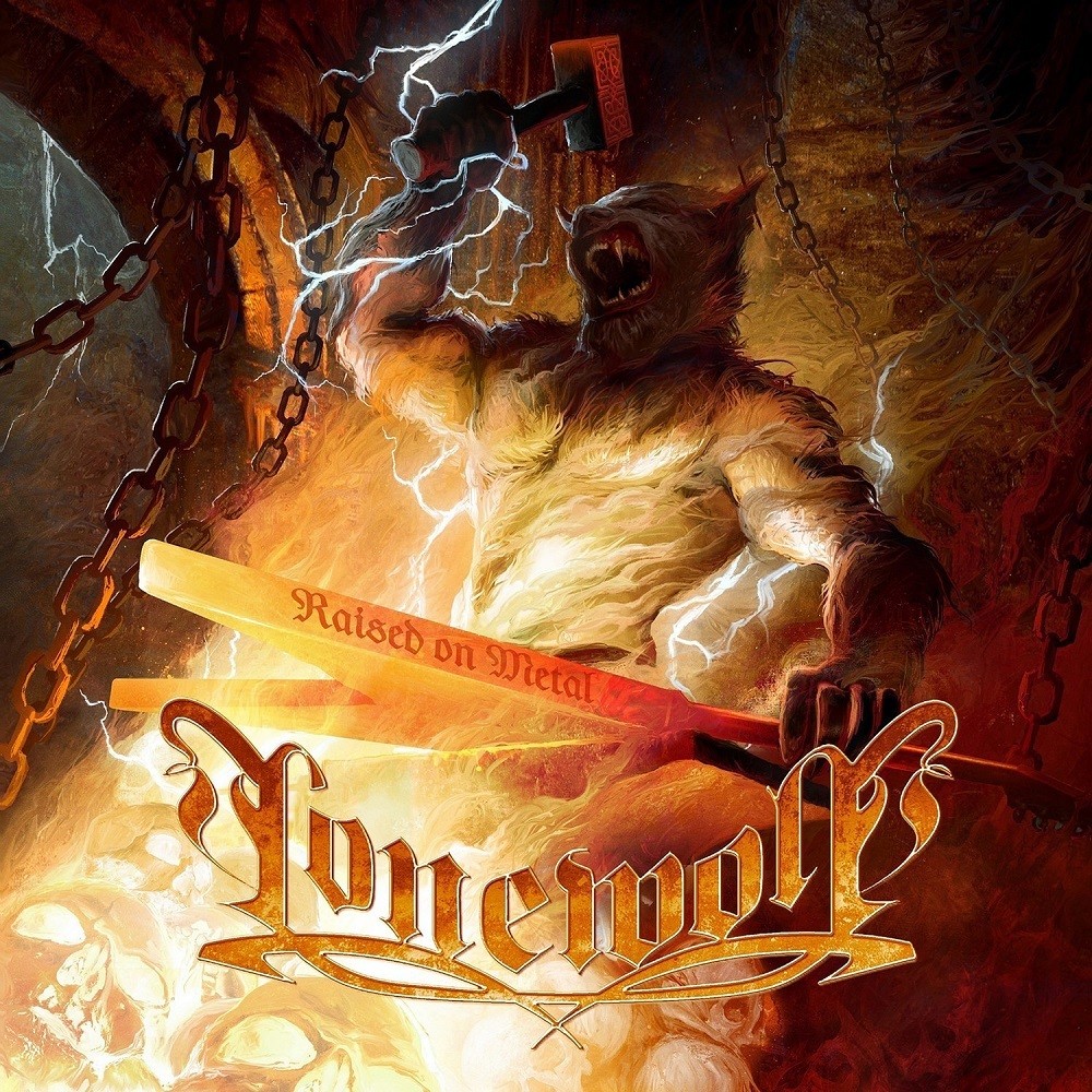 Lonewolf - Raised on Metal (2017) Cover