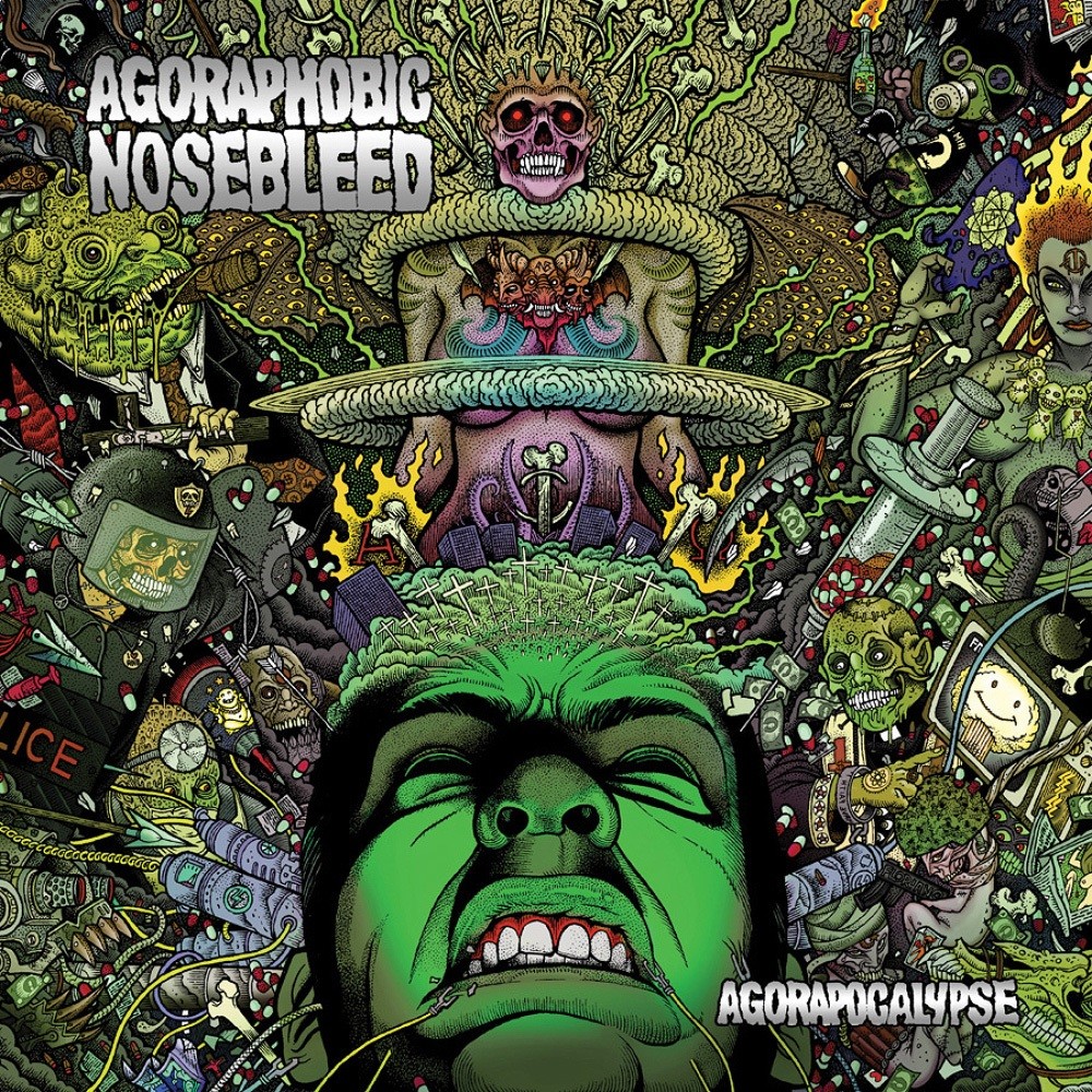 Agoraphobic Nosebleed - Agorapocalypse (2009) Cover