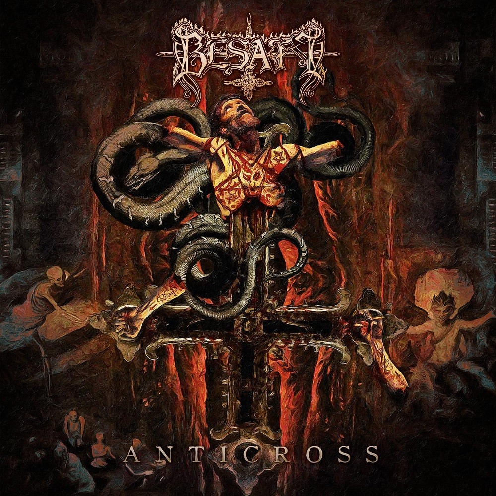 Besatt - Anticross (2017) Cover