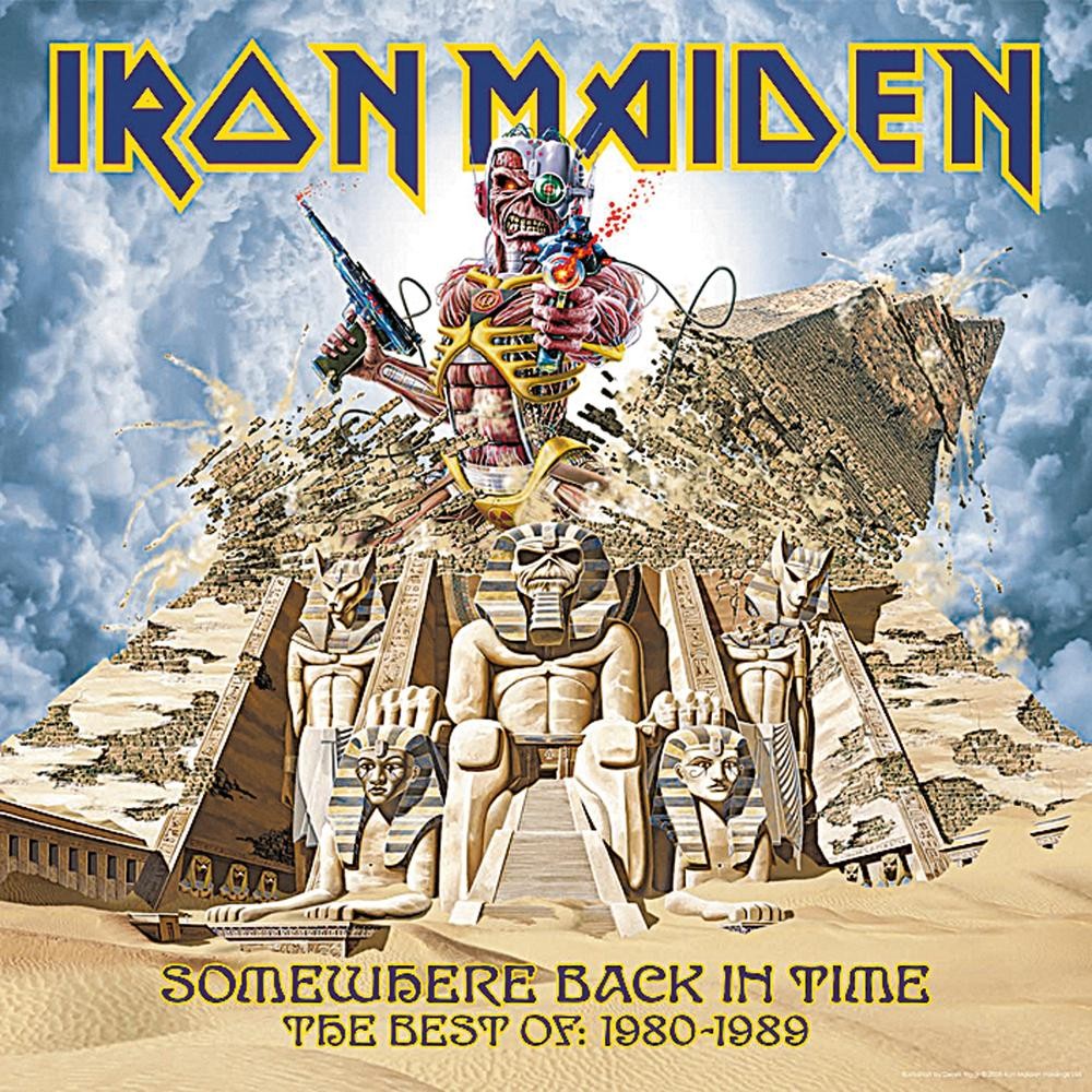 Iron Maiden - Somewhere Back in Time: The Best Of - 1980-1989 (2008) Cover