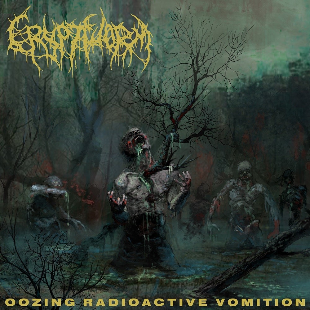 Cryptworm - Oozing Radioactive Vomition (2023) Cover