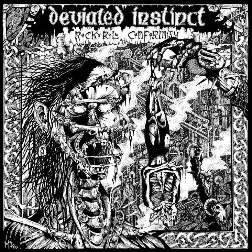 Deviated Instinct - Rock 'n' Roll Conformity (1988) Cover