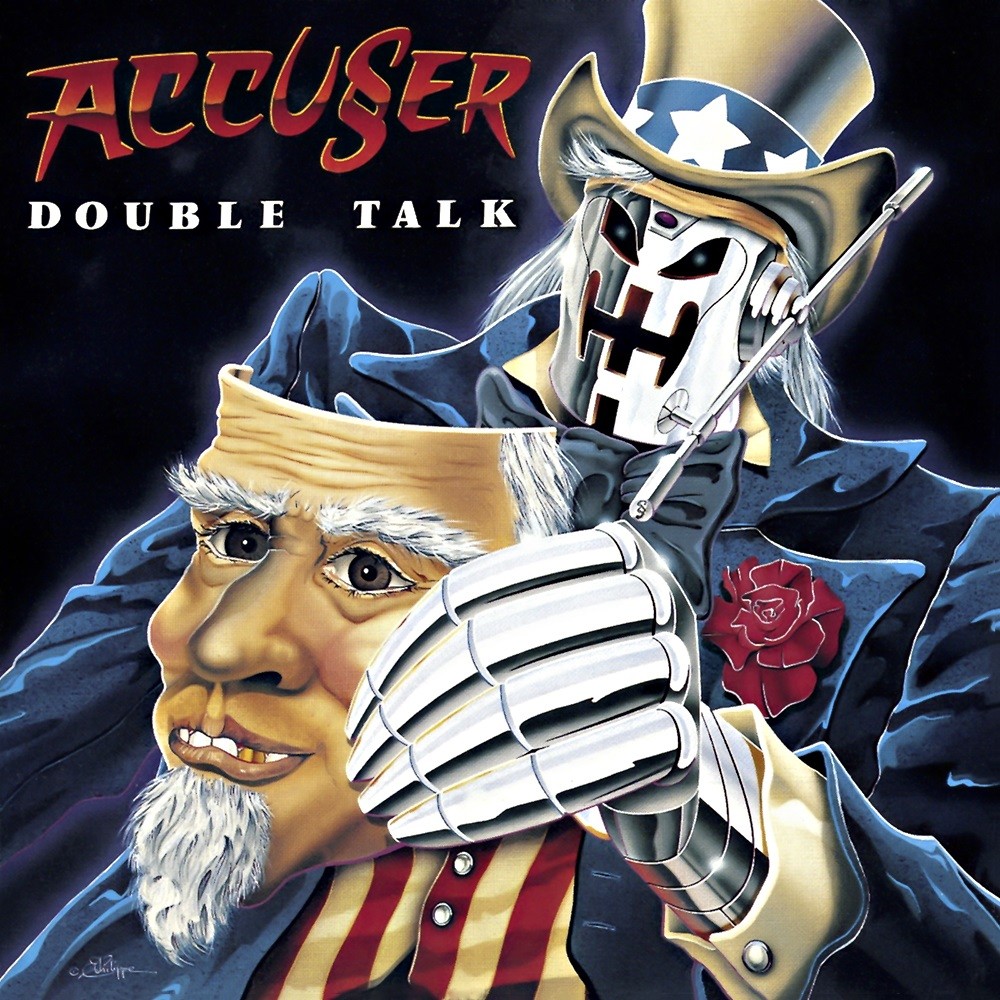 Accu§er - Double Talk (1991) Cover