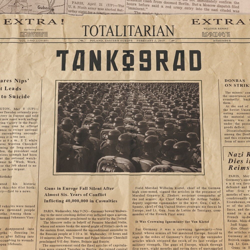 Tankograd - Totalitarian (2019) Cover