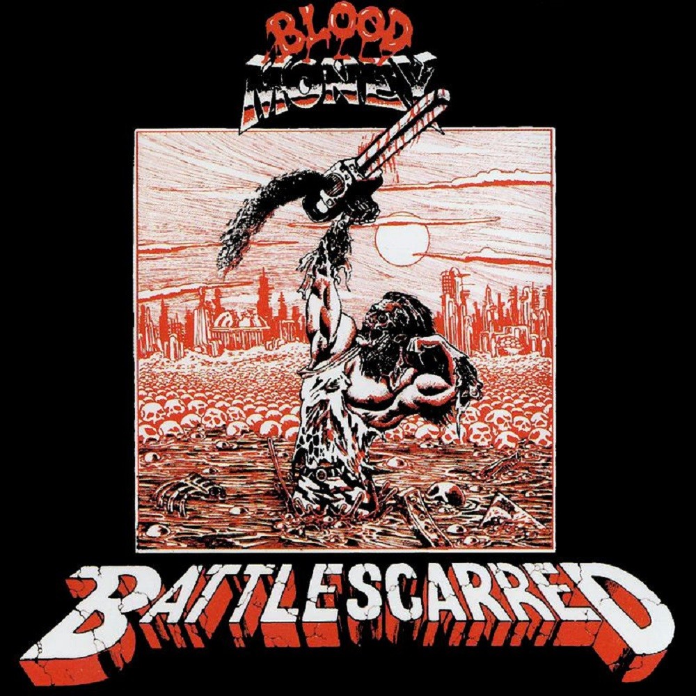 Blood Money - Battlescarred (1987) Cover