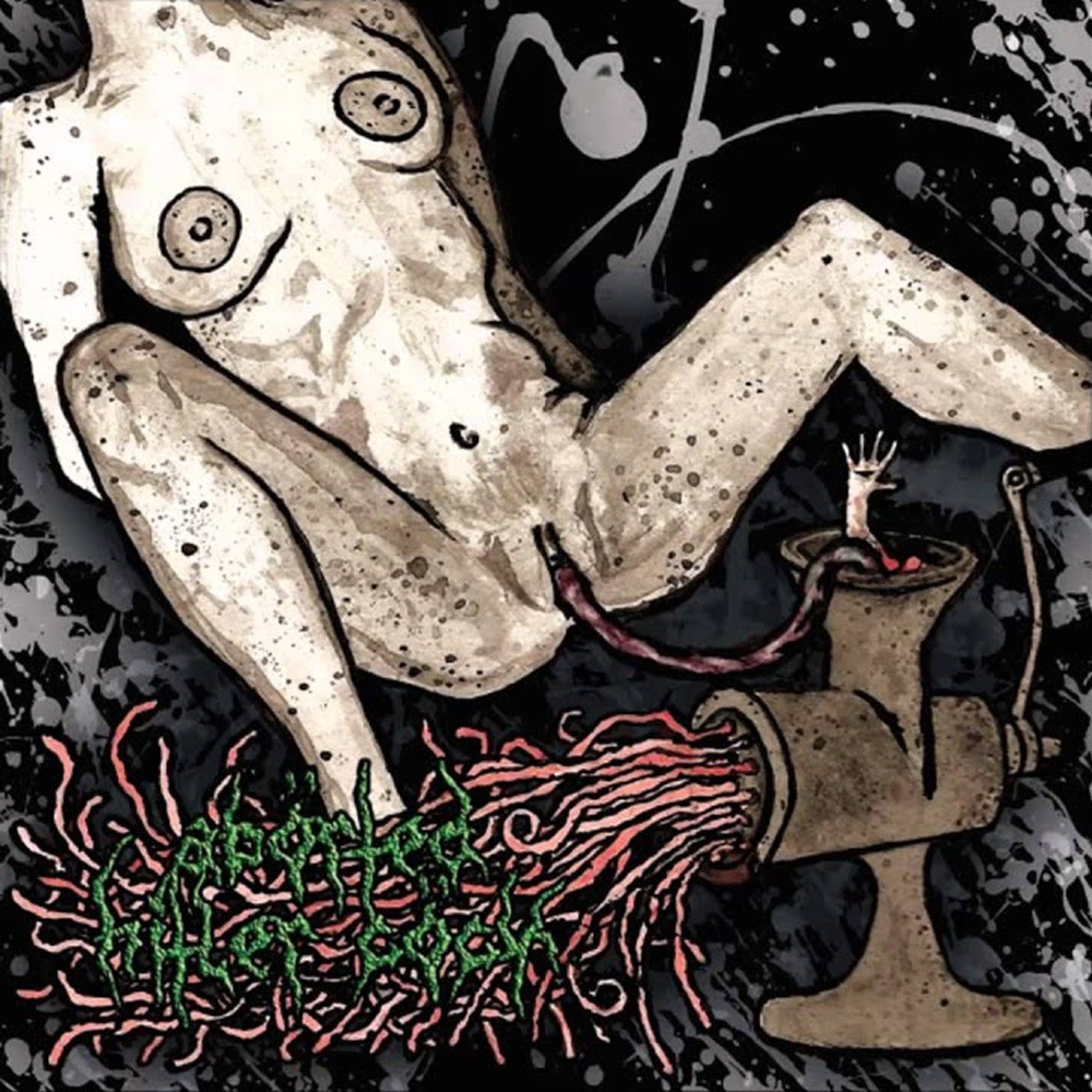 Abörted Hitler Cöck - The Foetal Grinder (2008) Cover