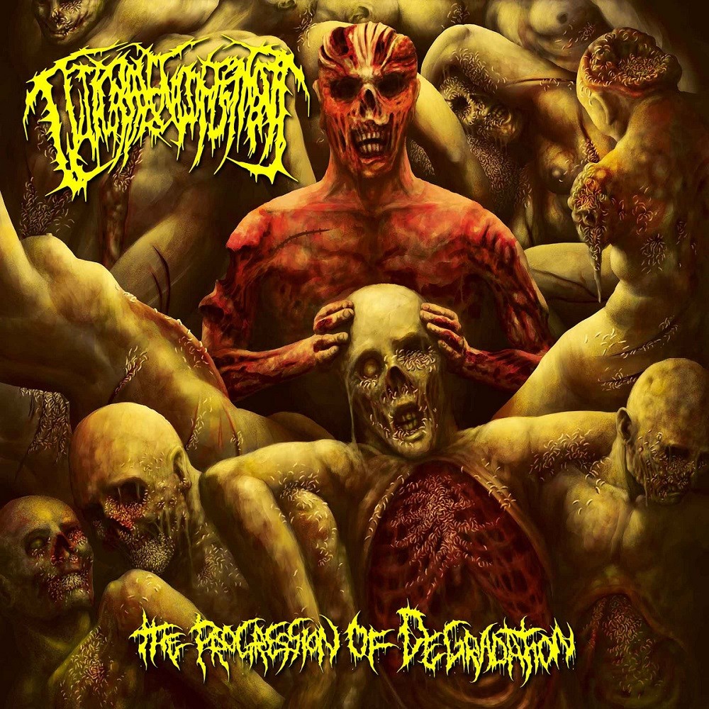 Guttural Engorgement - The Progression of Degradation (2018) Cover