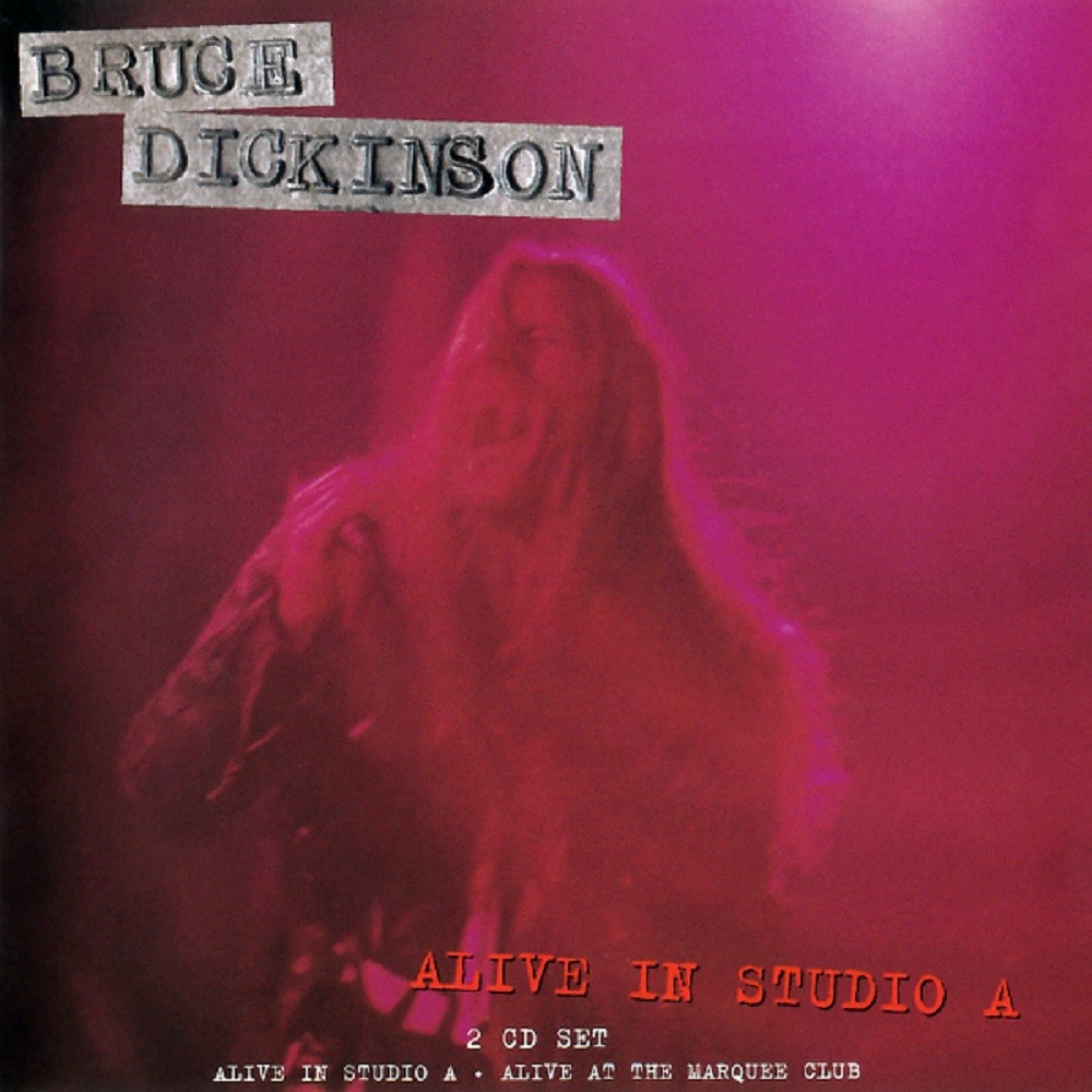 Bruce Dickinson - Alive in Studio A / Alive at the Marquee Club (1995) Cover