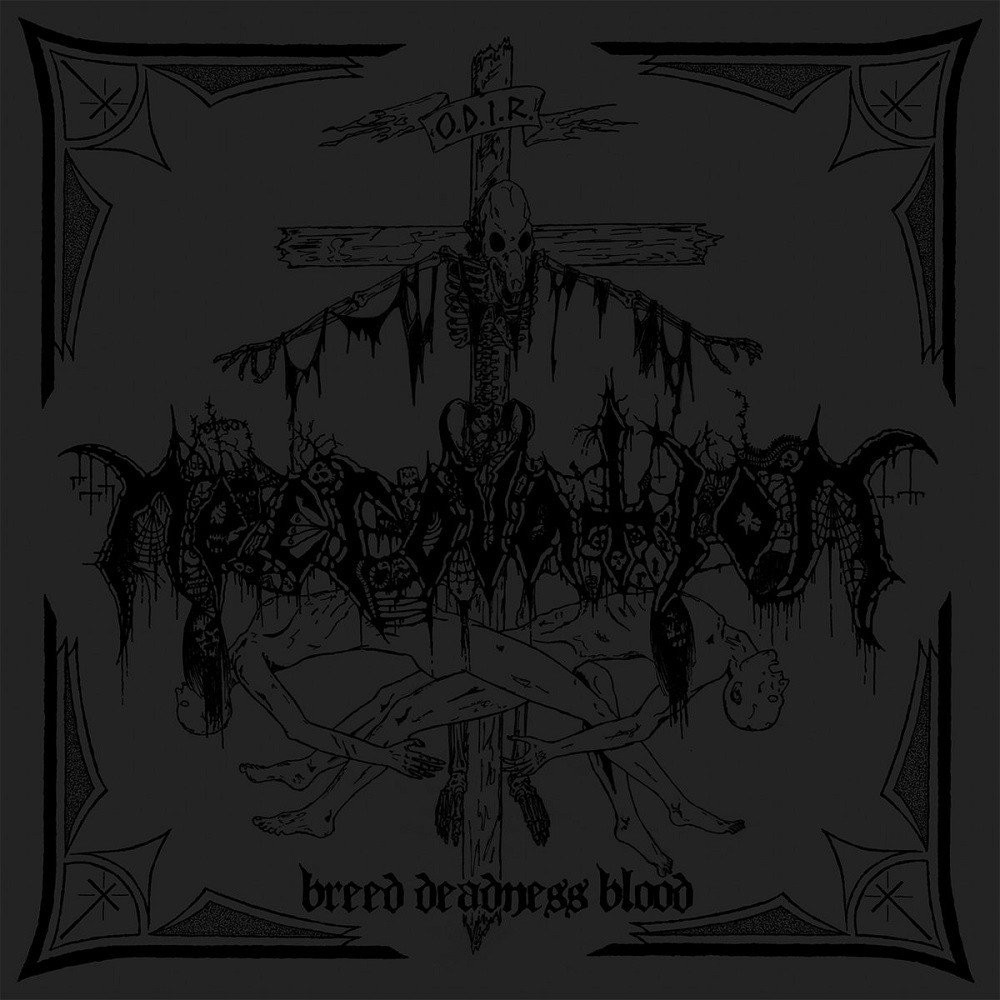 Necrovation - Breed Deadness Blood (2008) Cover