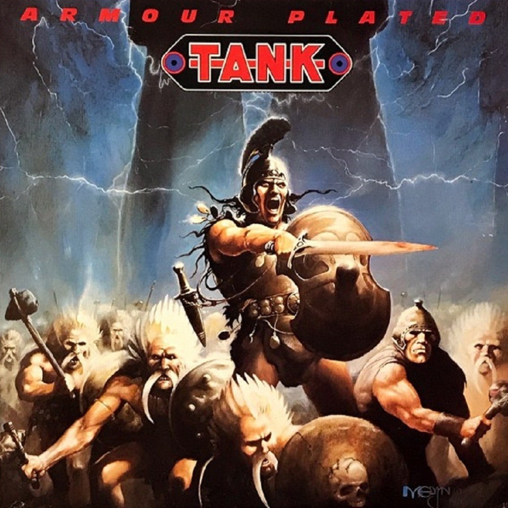 Tank - Armour Plated (1985) Cover