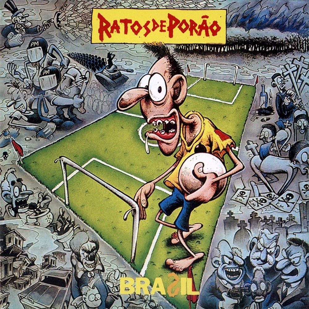 Ratos de Porão - Brasil (1989) Cover