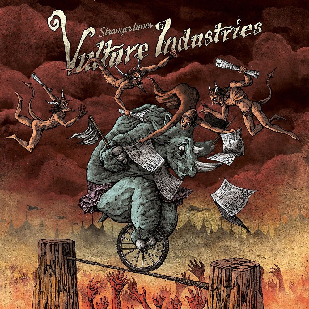 Vulture Industries - Stranger Times (2017) Cover