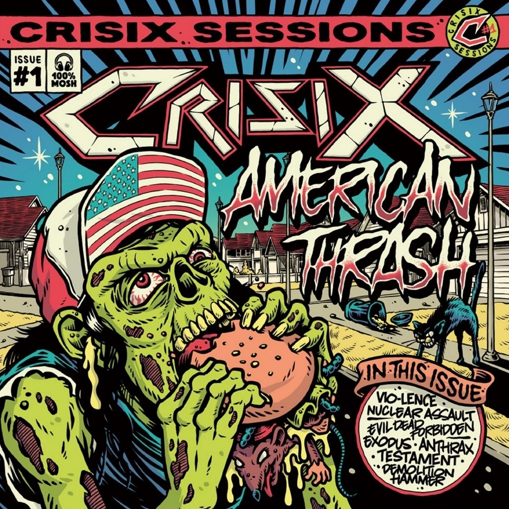 Crisix - Sessions: #1 American Thrash (2019) Cover