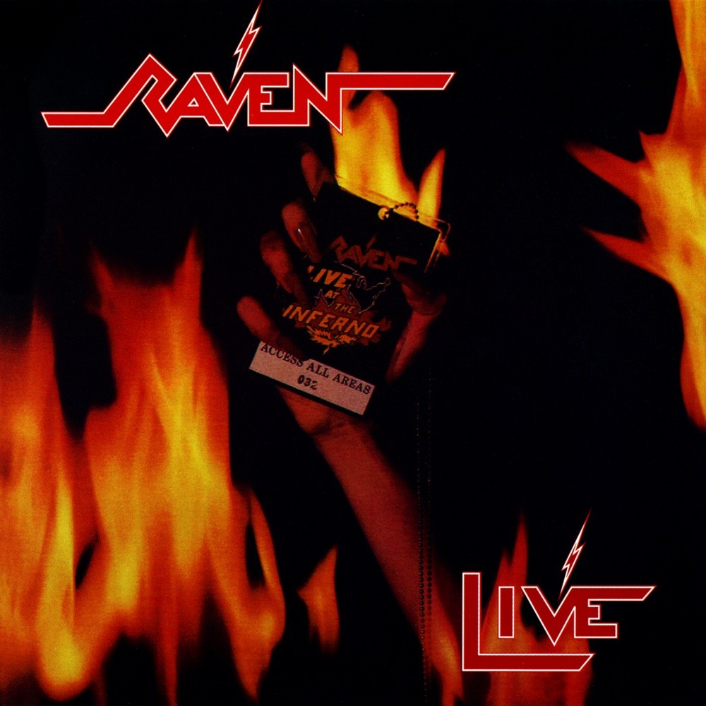 Raven - Live at the Inferno (1984) Cover