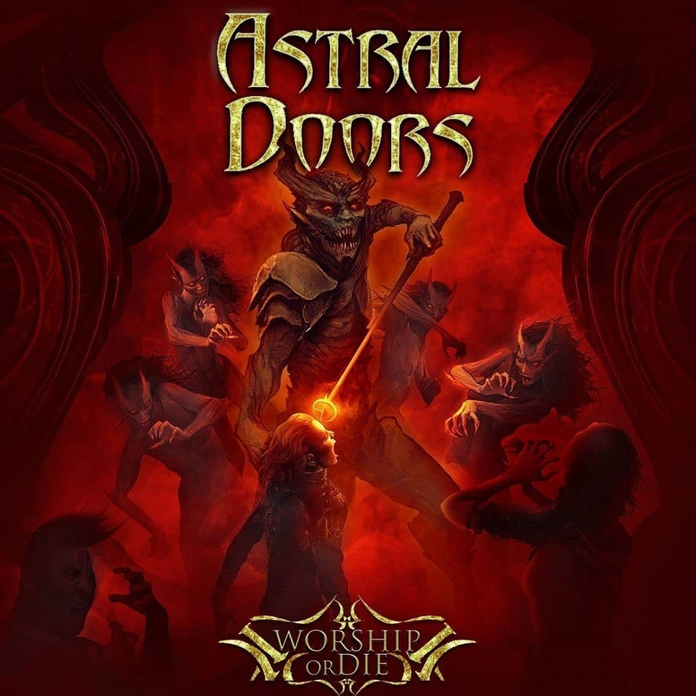 Astral Doors - Worship or Die (2019) Cover