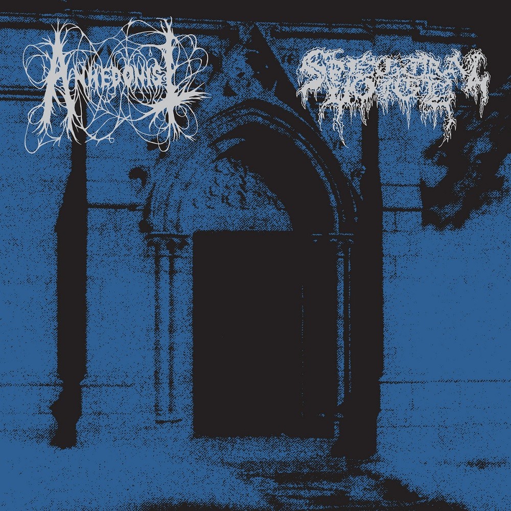 Anhedonist / Spectral Voice - Abject Darkness / ​Ineffable Winds (2020) Cover