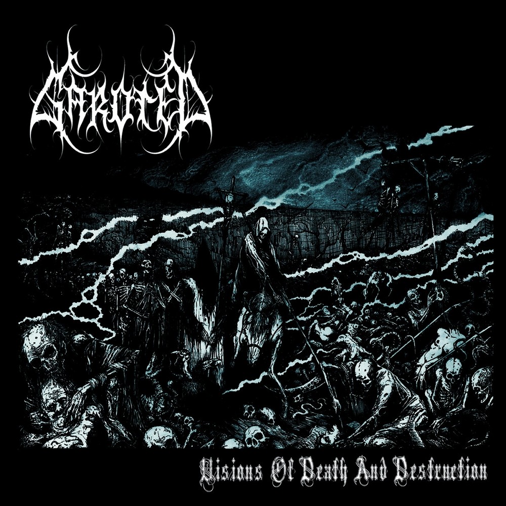 Garoted - Visions of Death and Destruction (2014) Cover