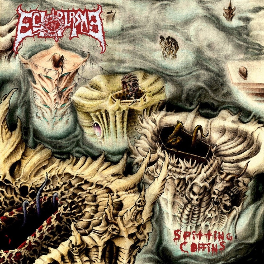 Ectoplasma - Spitting Coffins (2016) Cover