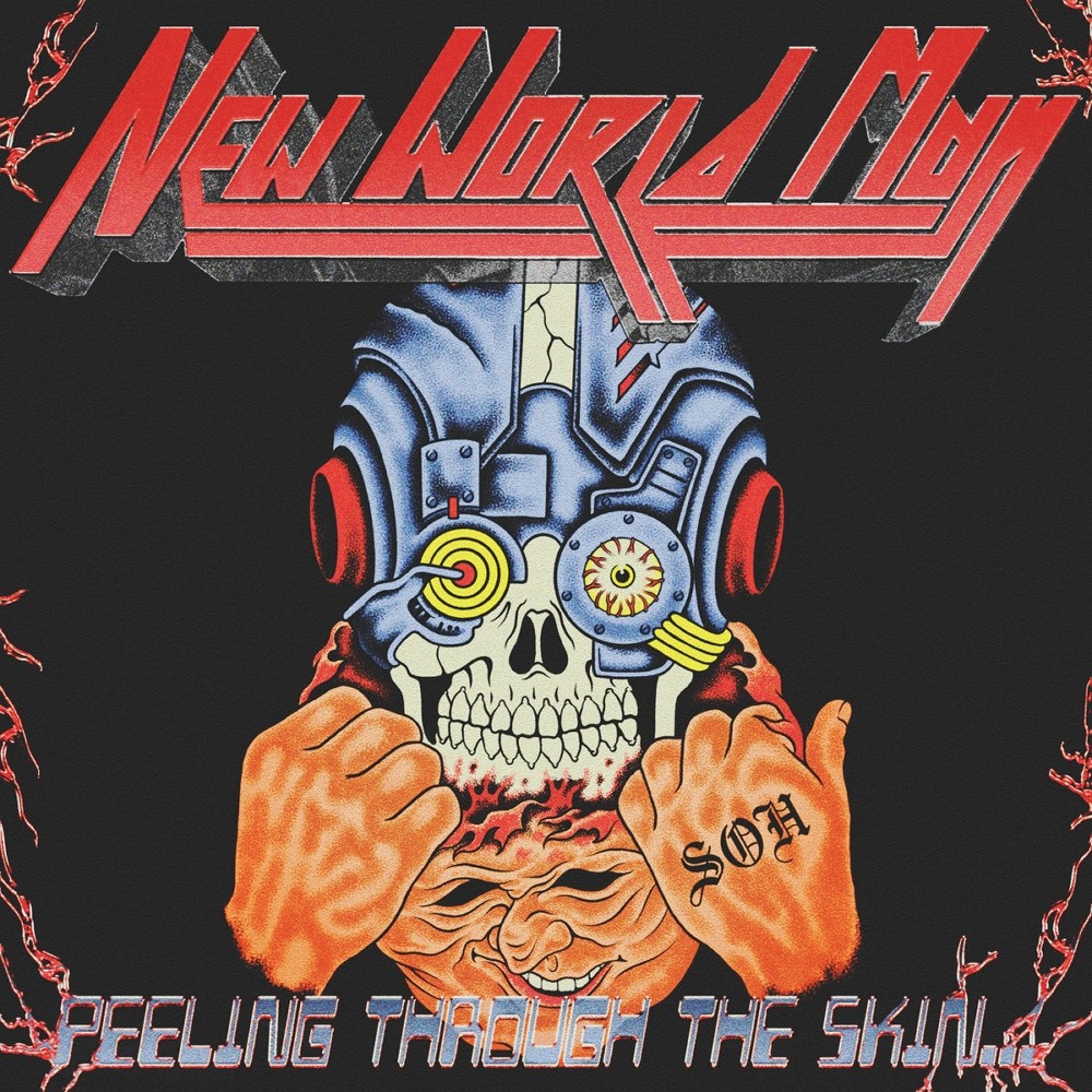 New World Man - Peeling Through the Skin (2025) Cover