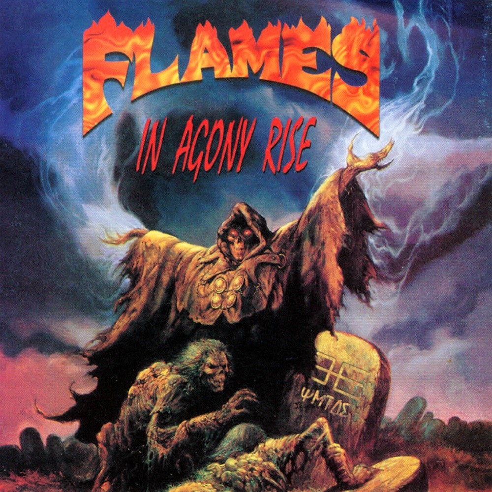 Flames - In Agony Rise (1996) Cover