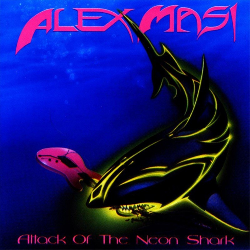 Alex Masi - Attack of the Neon Shark (1989) Cover