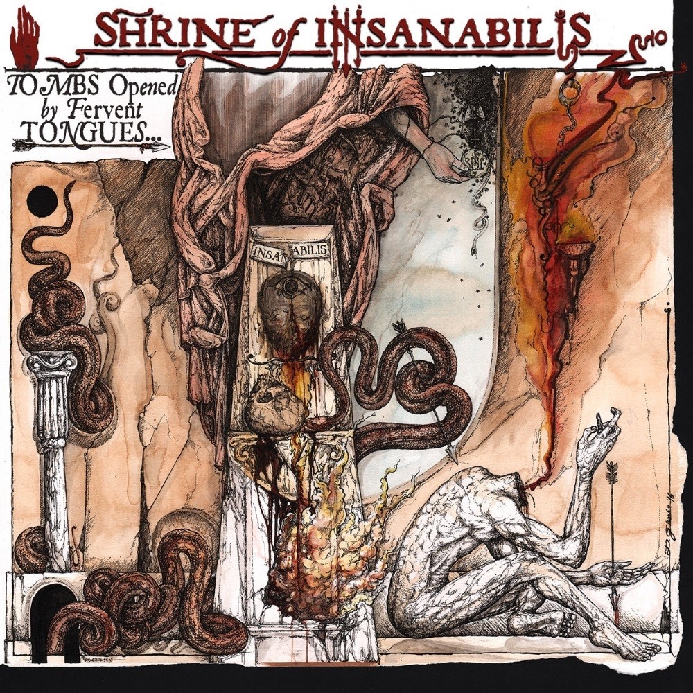 Shrine of Insanabilis - Tombs Opened by Fervent Tongues​.​.​. (2016) Cover