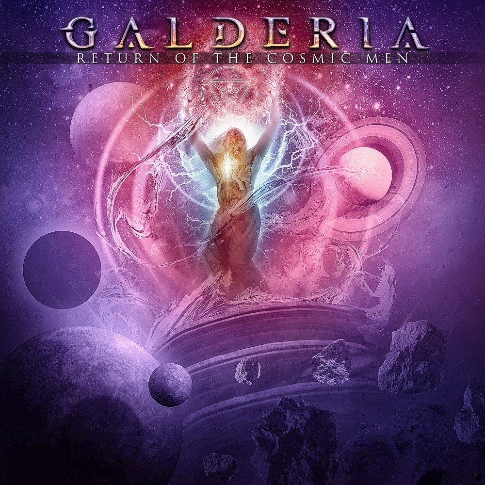Galderia - Return of the Cosmic Men (2017) Cover