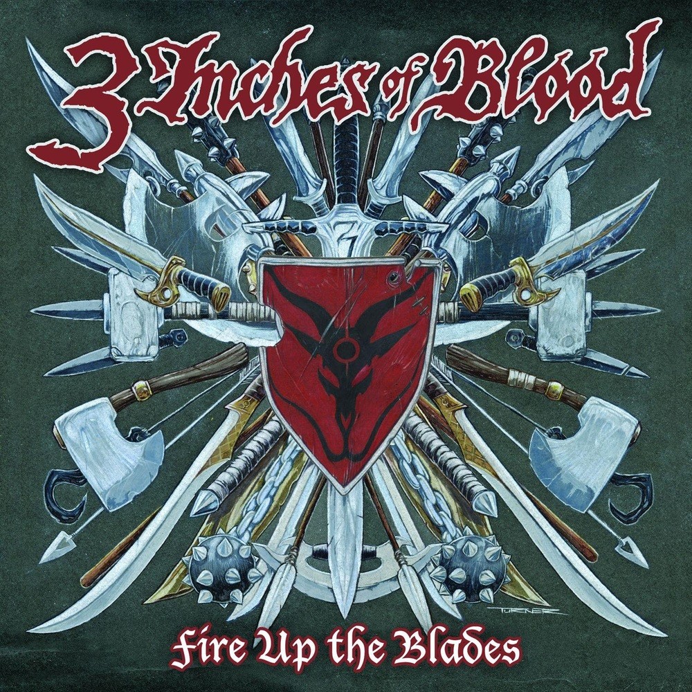 3 Inches of Blood - Fire Up the Blades (2007) Cover