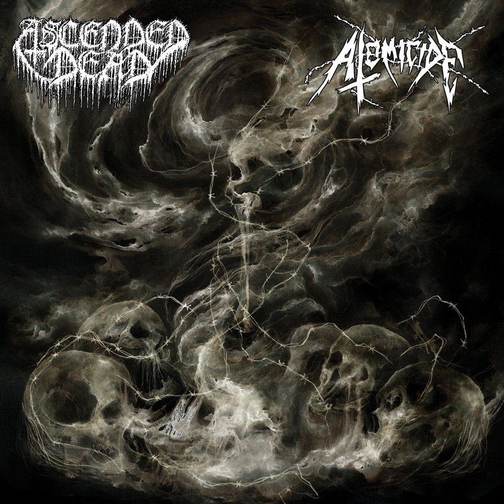 Ascended Dead / Atomicide - Ascended Dead / Atomicide (2021) Cover