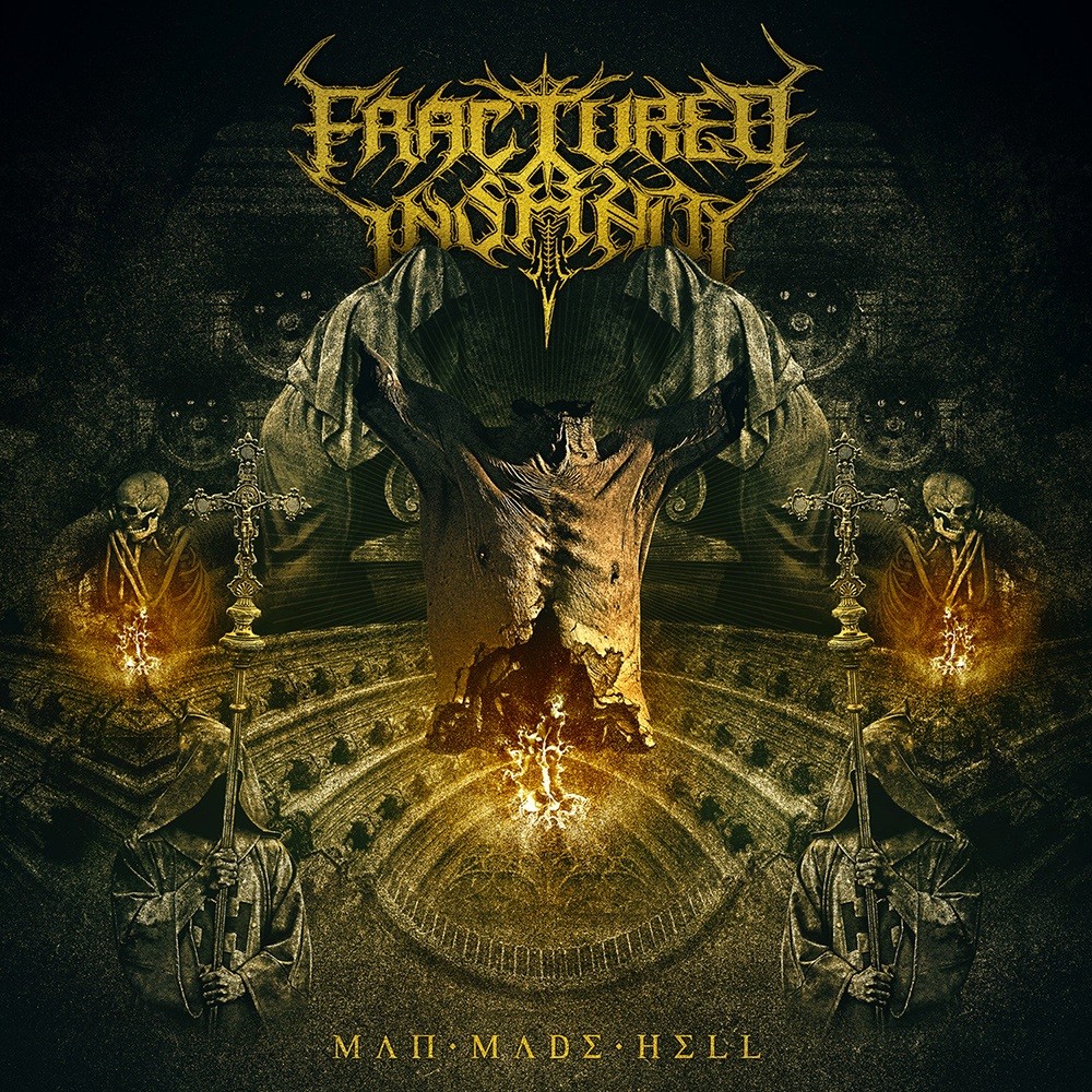 Fractured Insanity - Man Made Hell (2016) Cover