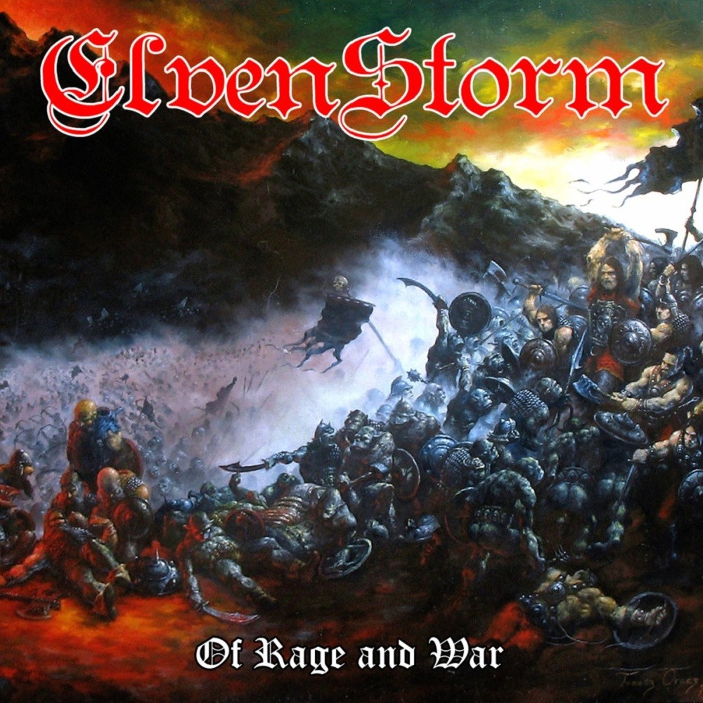 ElvenStorm - Of Rage and War (2011) Cover