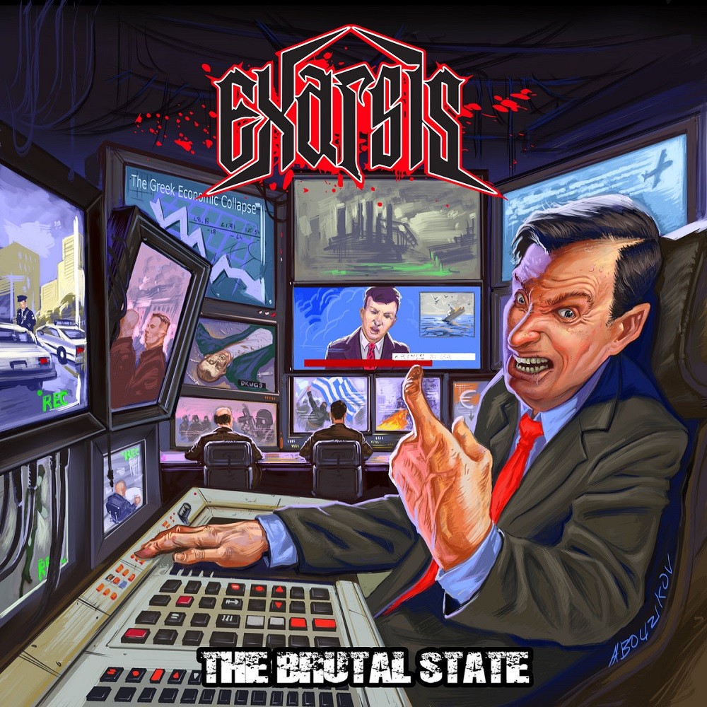 Exarsis - The Brutal State (2013) Cover
