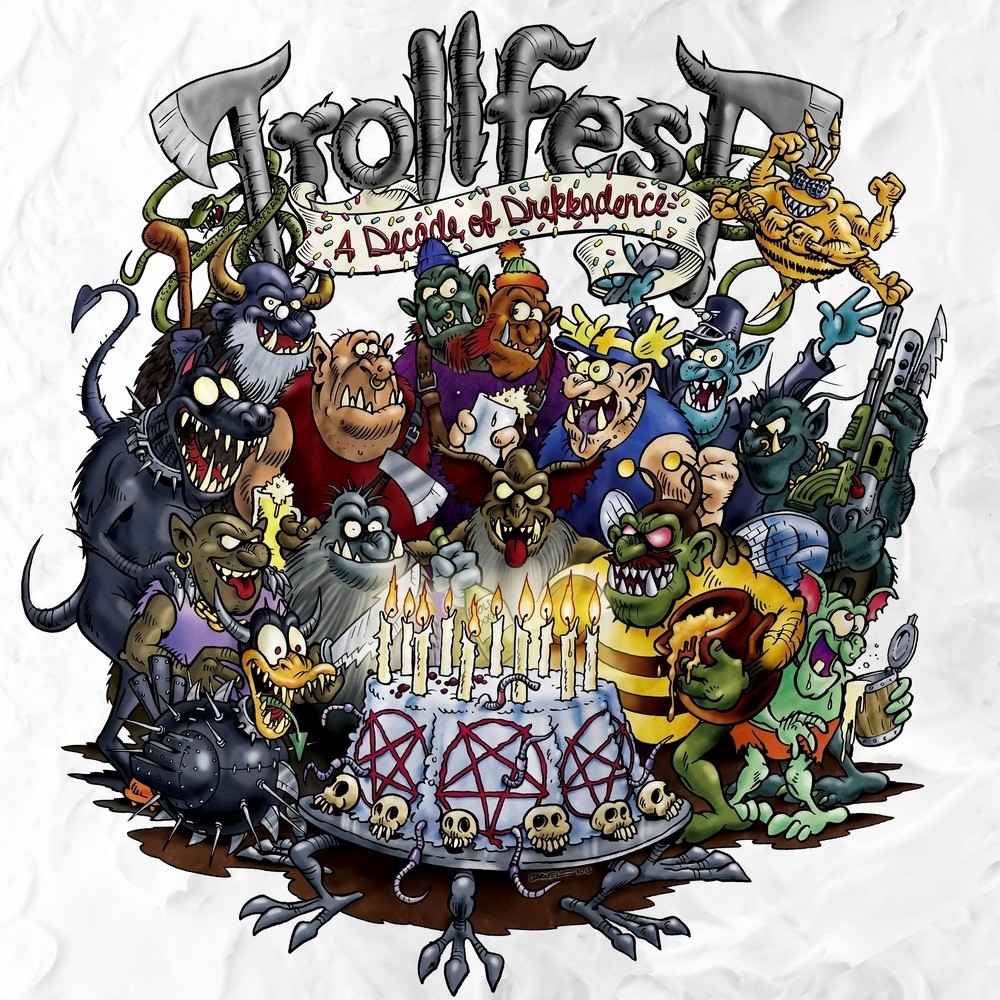 Trollfest - A Decade of Drekkadence (2013) Cover